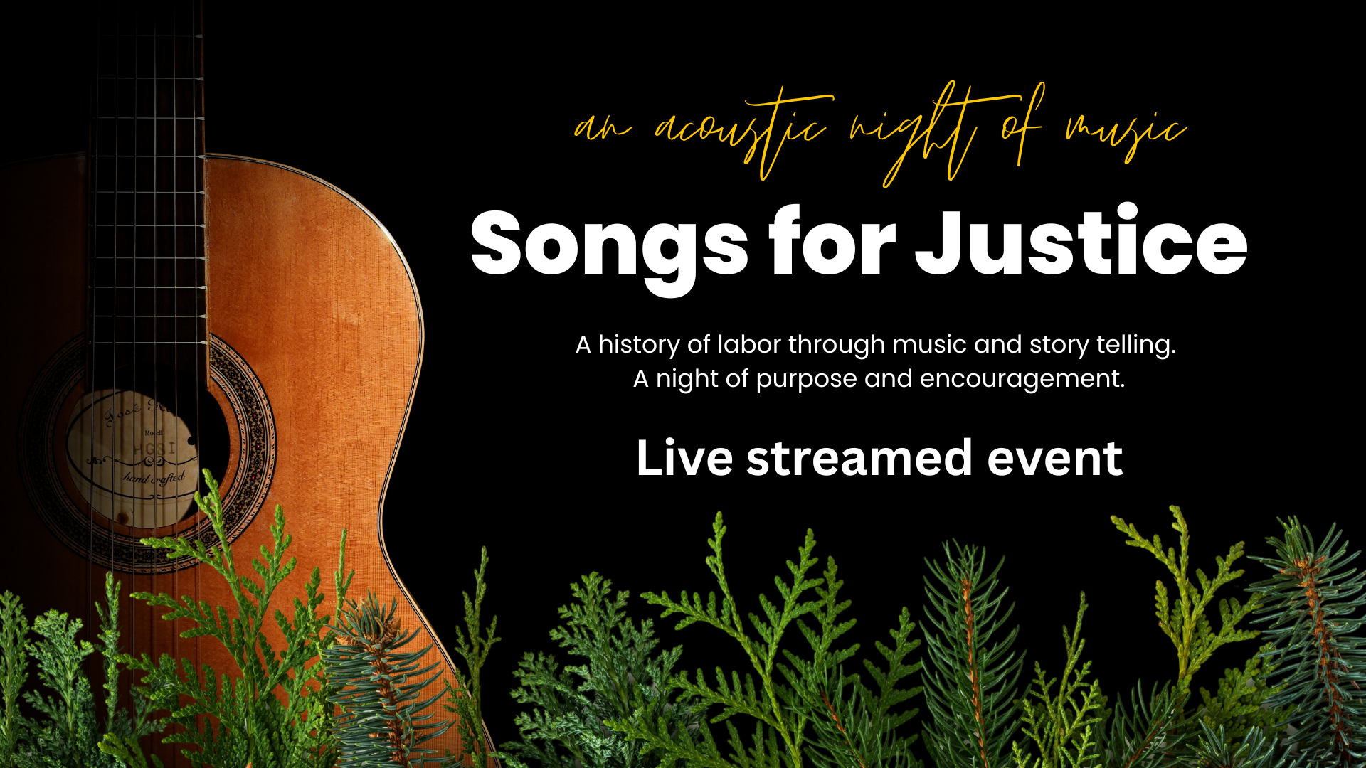 2025 Songs for Justice